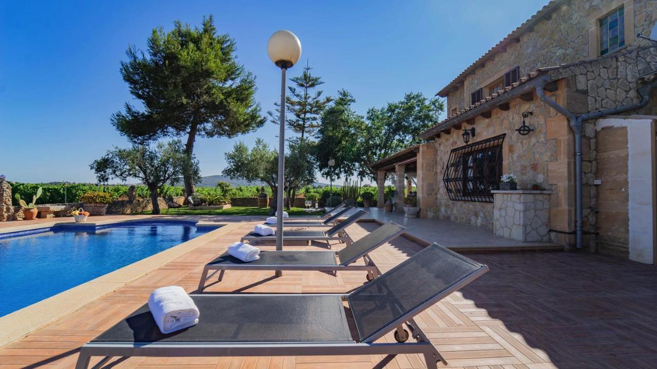 Vinyes Can Grau Sencelles Exterior foto